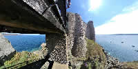 Couleurs de Bretagne en Côtes d'Armor le pont levis du fort La Latte - 22240 Le fort La Latte - couleursdebretagne.fr